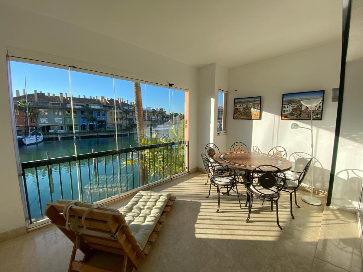 Apartamento Con Piscina ,Playa Con Vistas Panoramicas En La Marina De Sotogrande サン・ロケ エクステリア 写真