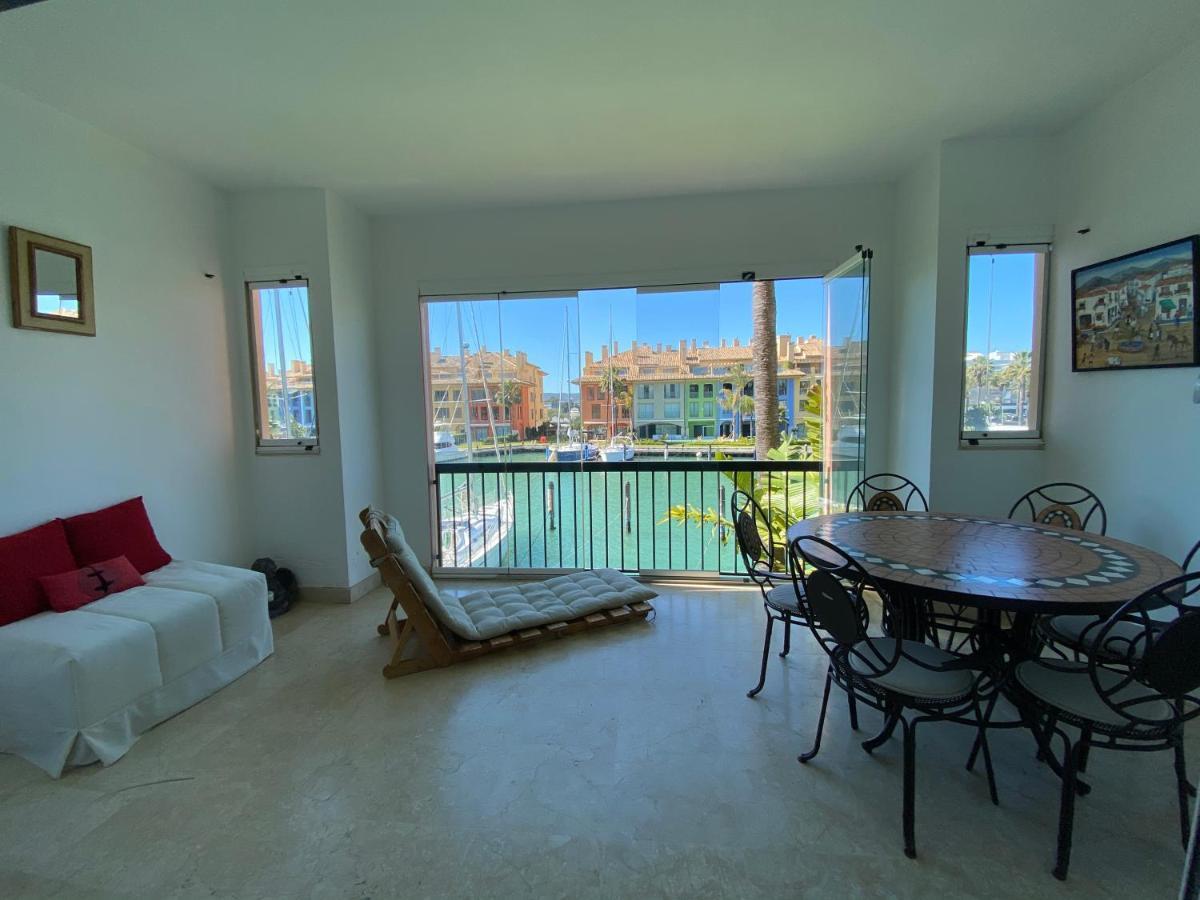 Apartamento Con Piscina ,Playa Con Vistas Panoramicas En La Marina De Sotogrande サン・ロケ エクステリア 写真