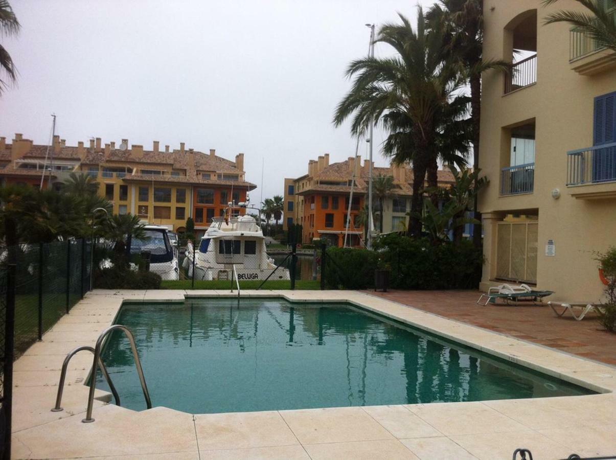 Apartamento Con Piscina ,Playa Con Vistas Panoramicas En La Marina De Sotogrande サン・ロケ エクステリア 写真