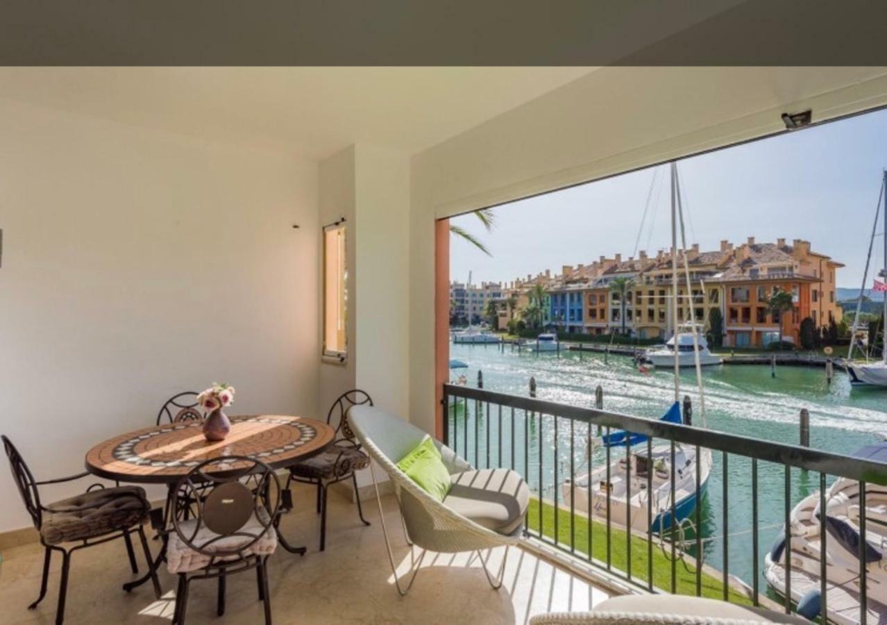 Apartamento Con Piscina ,Playa Con Vistas Panoramicas En La Marina De Sotogrande サン・ロケ エクステリア 写真